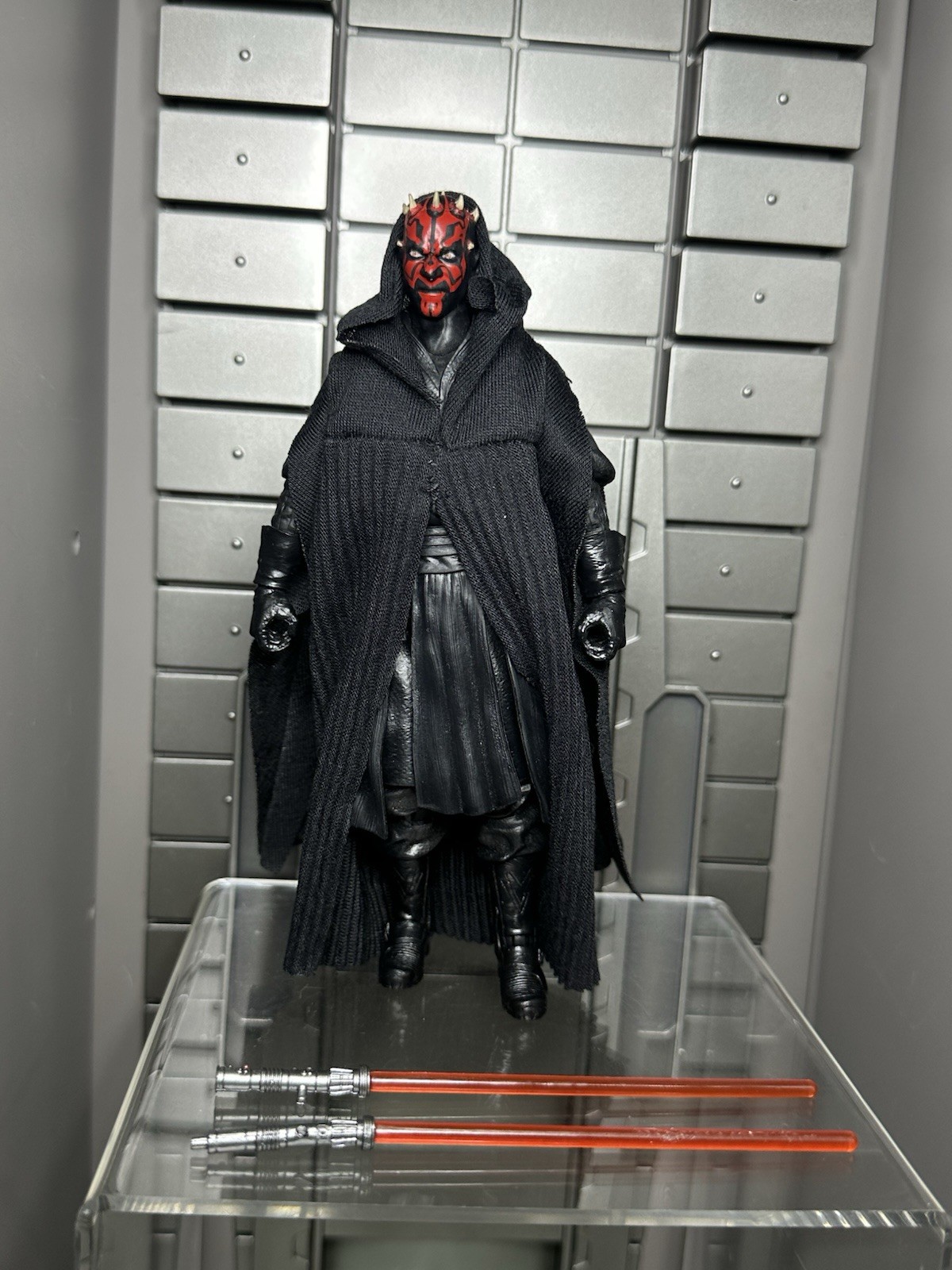 Star Wars Black Series The Phantom Menace 3-Pack Darth Maul complete Bent Hilt