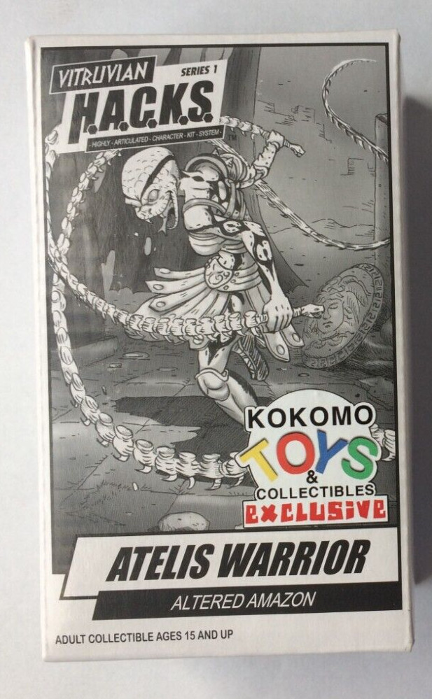 Boss Fight Studios VITRUVIAN HACKS ATELIS WARRIOR Altered Amazon Exclusive New