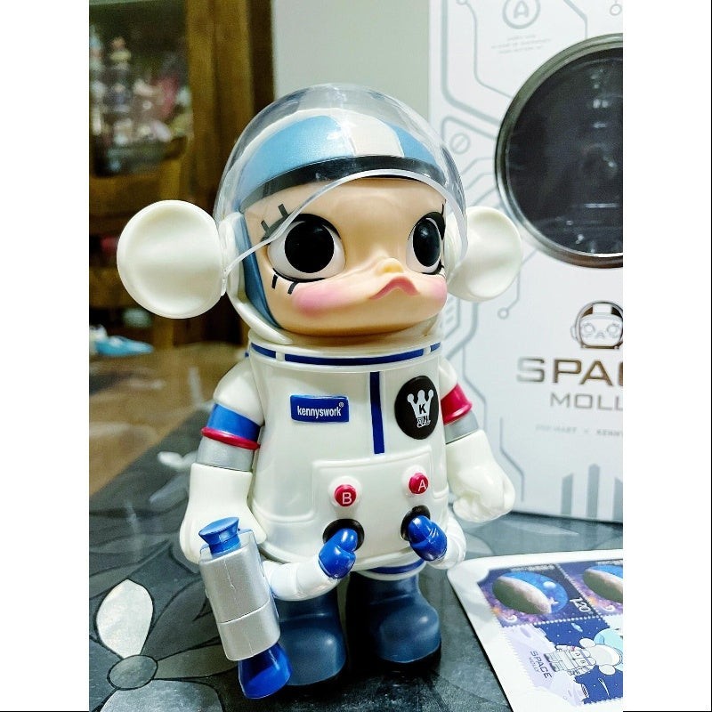 POPMART X KENNYSWORK 200% XIAO XUE SPACE MOLLY 2018 Limited Edition