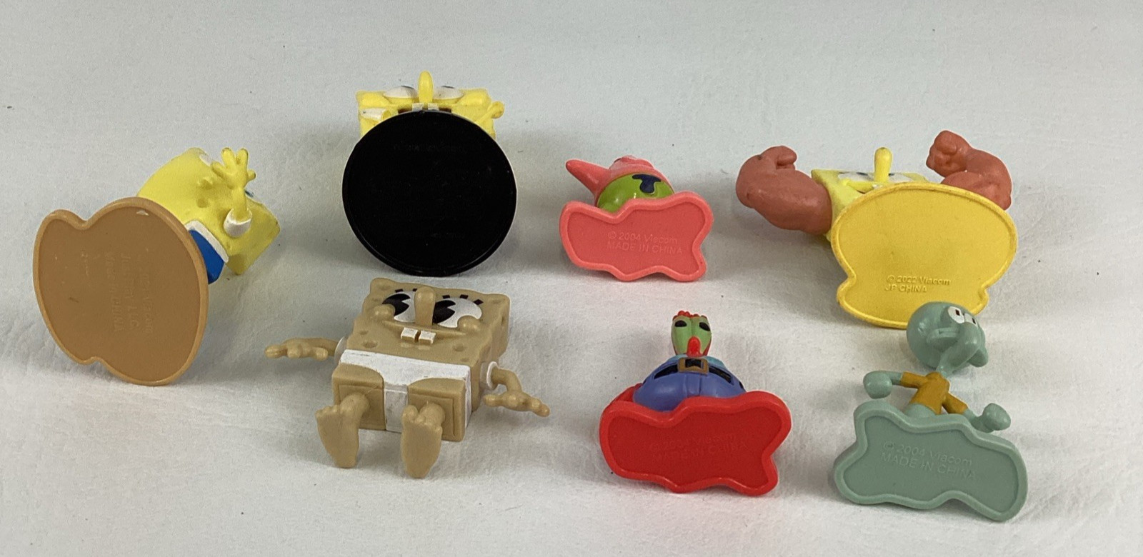 SpongeBob SquarePants PVC Figures Topper Bundle Lot Split Pants Patrick Mr Krabs