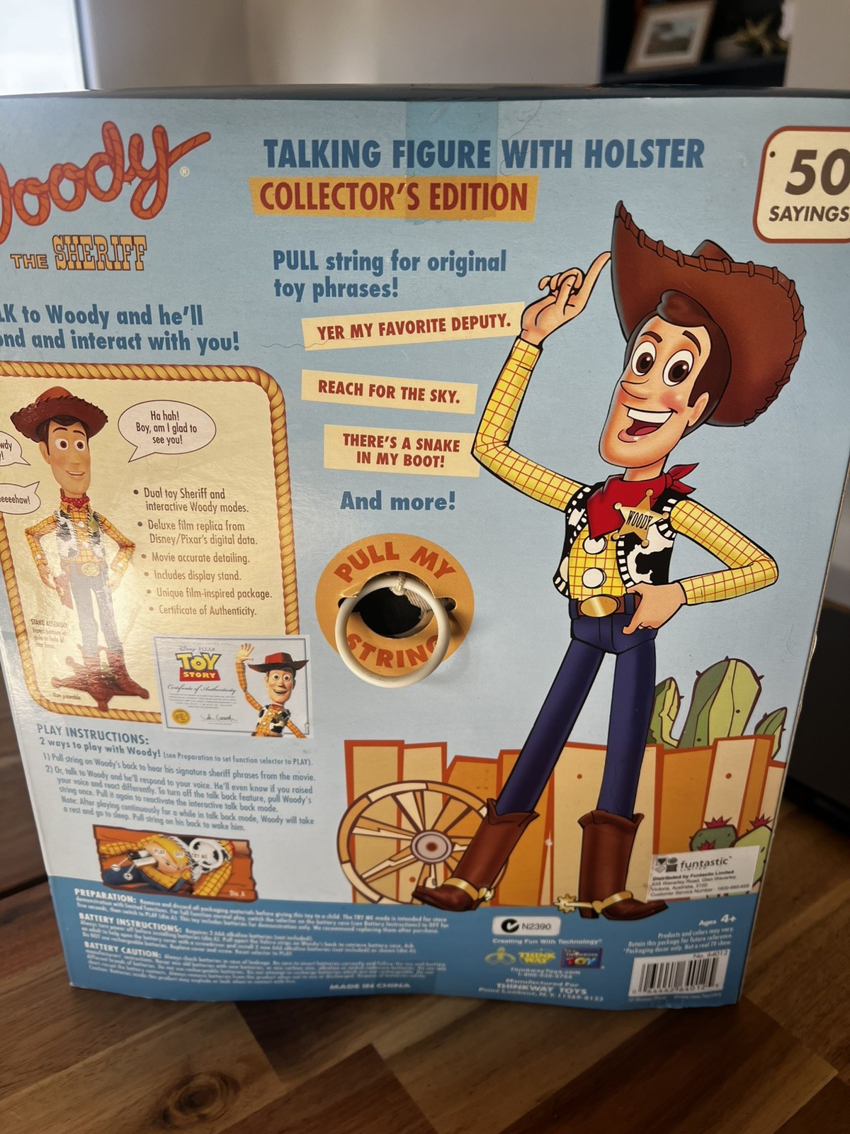 Toy Story 2 Woody doll – Sealed and in box.