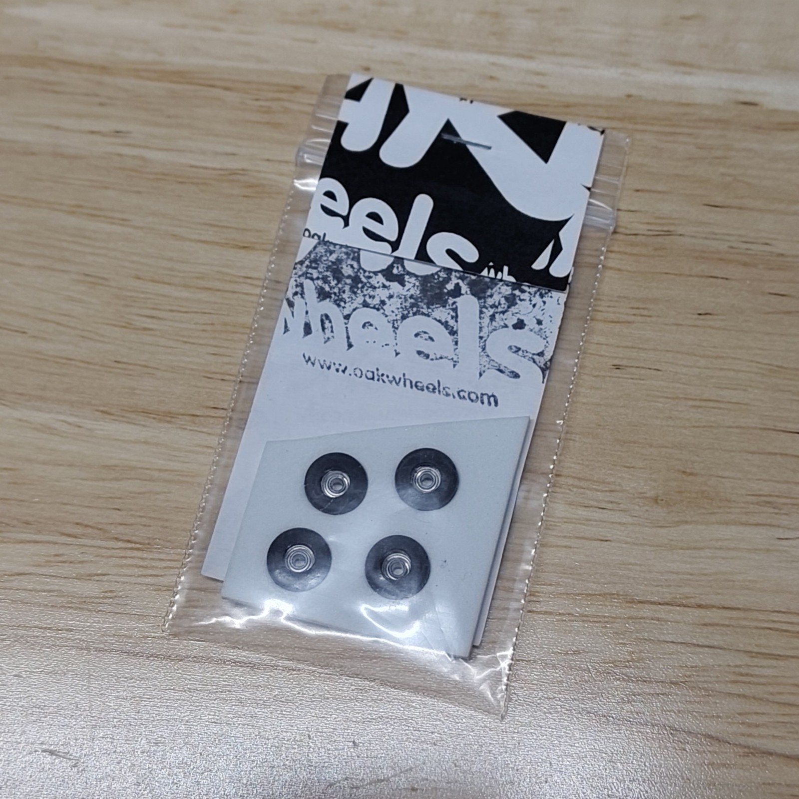 Oak RV2 Fingerboard Wheels Concrete Grey