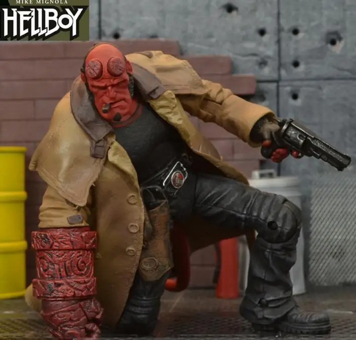 Cheap Sale 7″ Hellboy 18cm BJD PVC Figure Model Toys for Children
