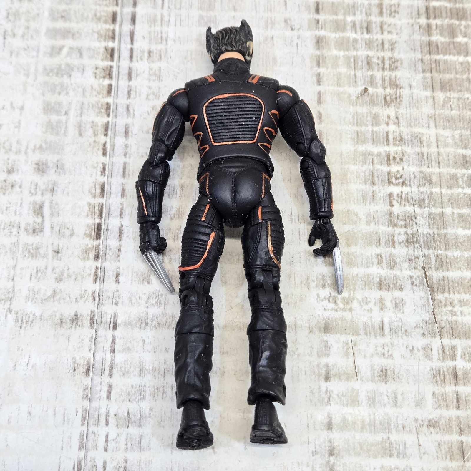 6 X-Men Action Figures Marvel Wolverine Sinister Colossus Cable Vintage