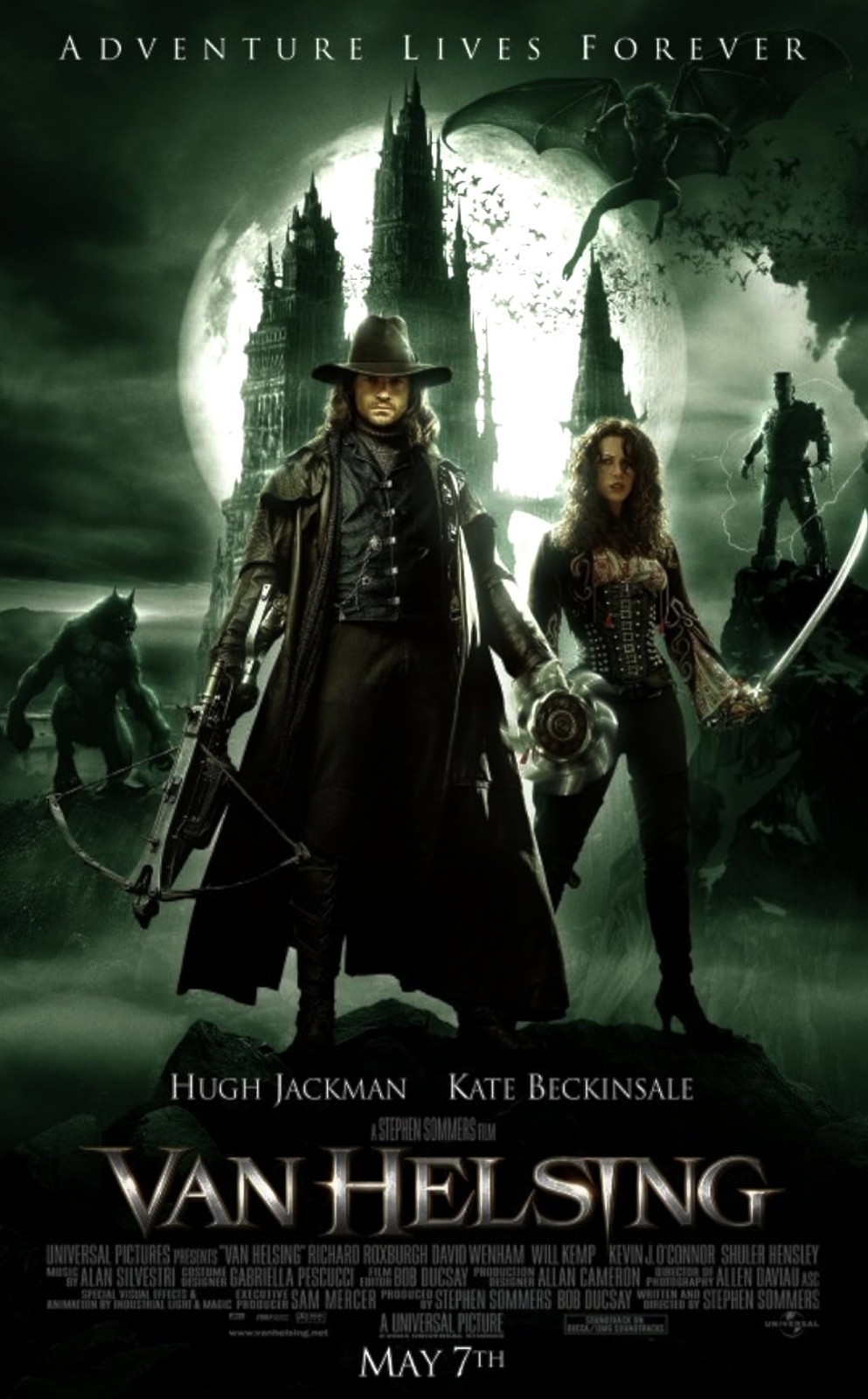 Universal Monster Van Helsing (Hugh Jackman) Custom Action Figure 3.75