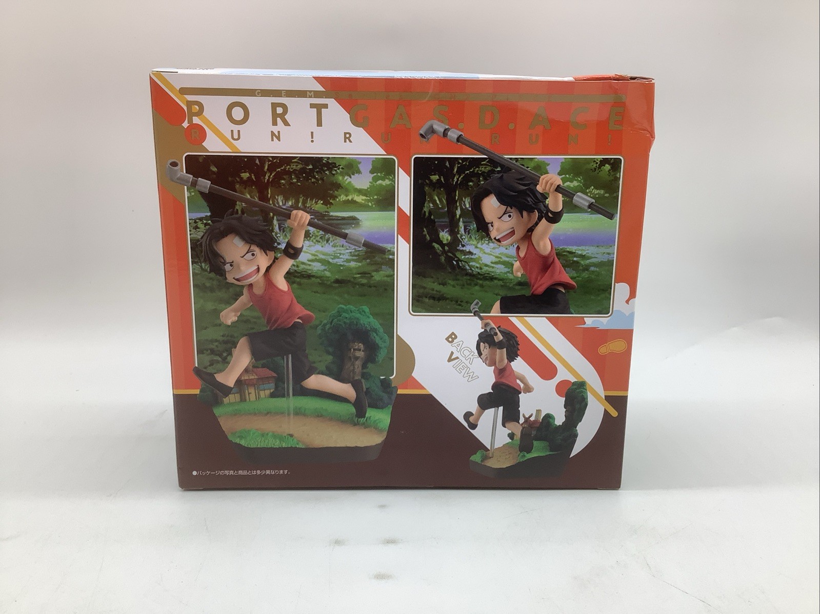 MegaHouse G.E.M. Series ONE PIECE Portgas D. Ace RUN!RUN!RUN! Figure NIDB