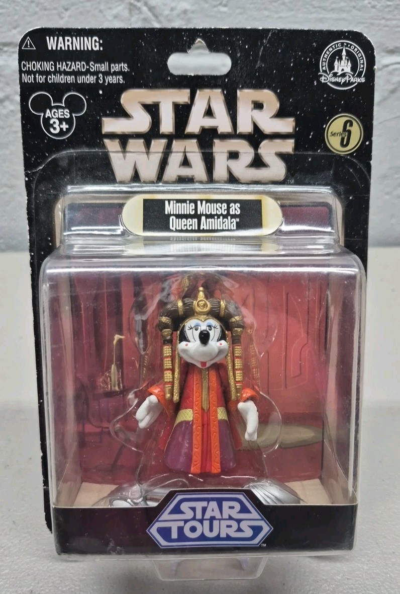 Disney Parks Star Wars Minnie Mouse Queen Amidala Series 2 Figure