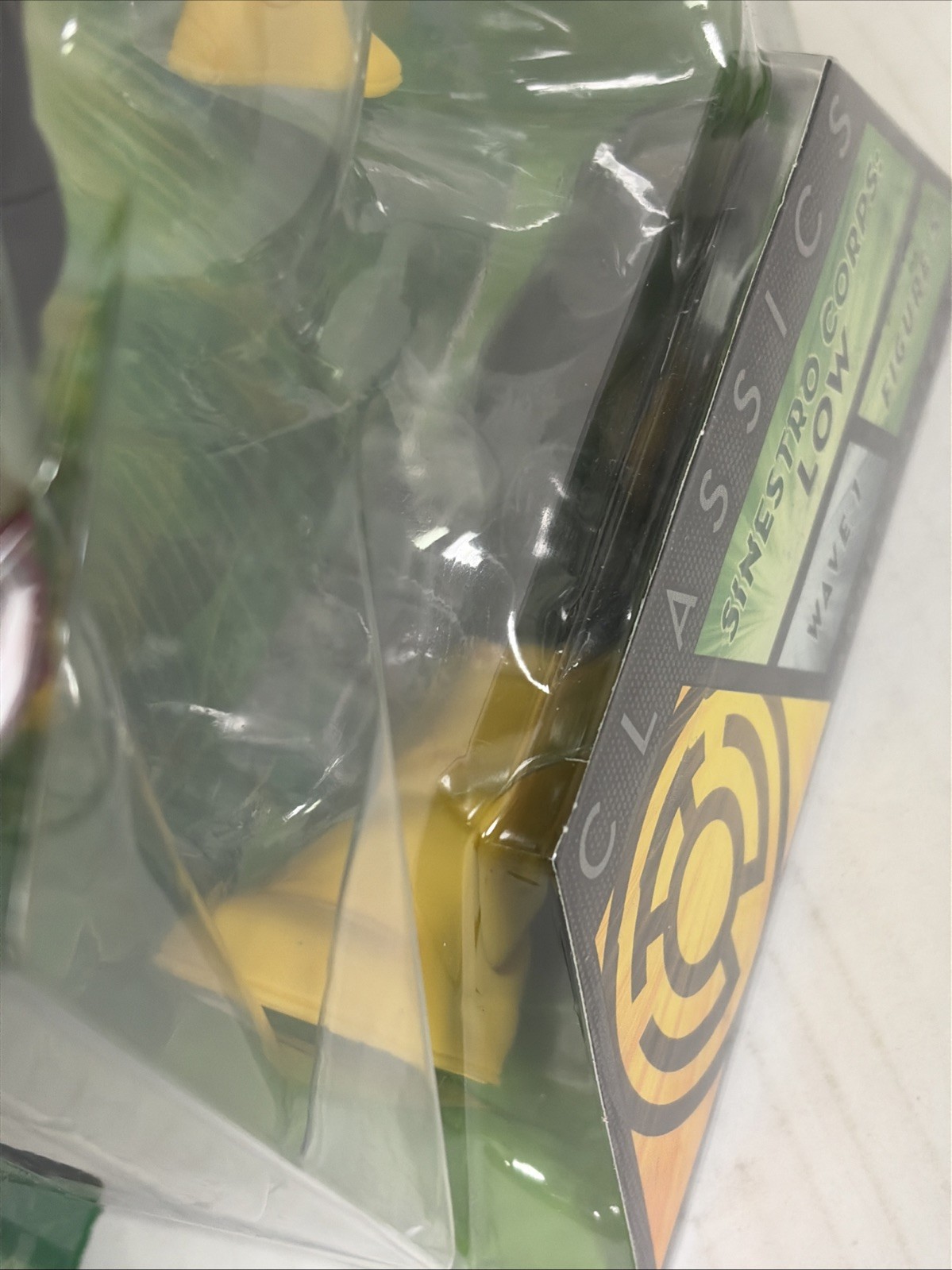 DC UNIVERSE CLASSICS SINESTRO CORPS: LOW, Wave 1 Figure 5, 2010, New, MOSC
