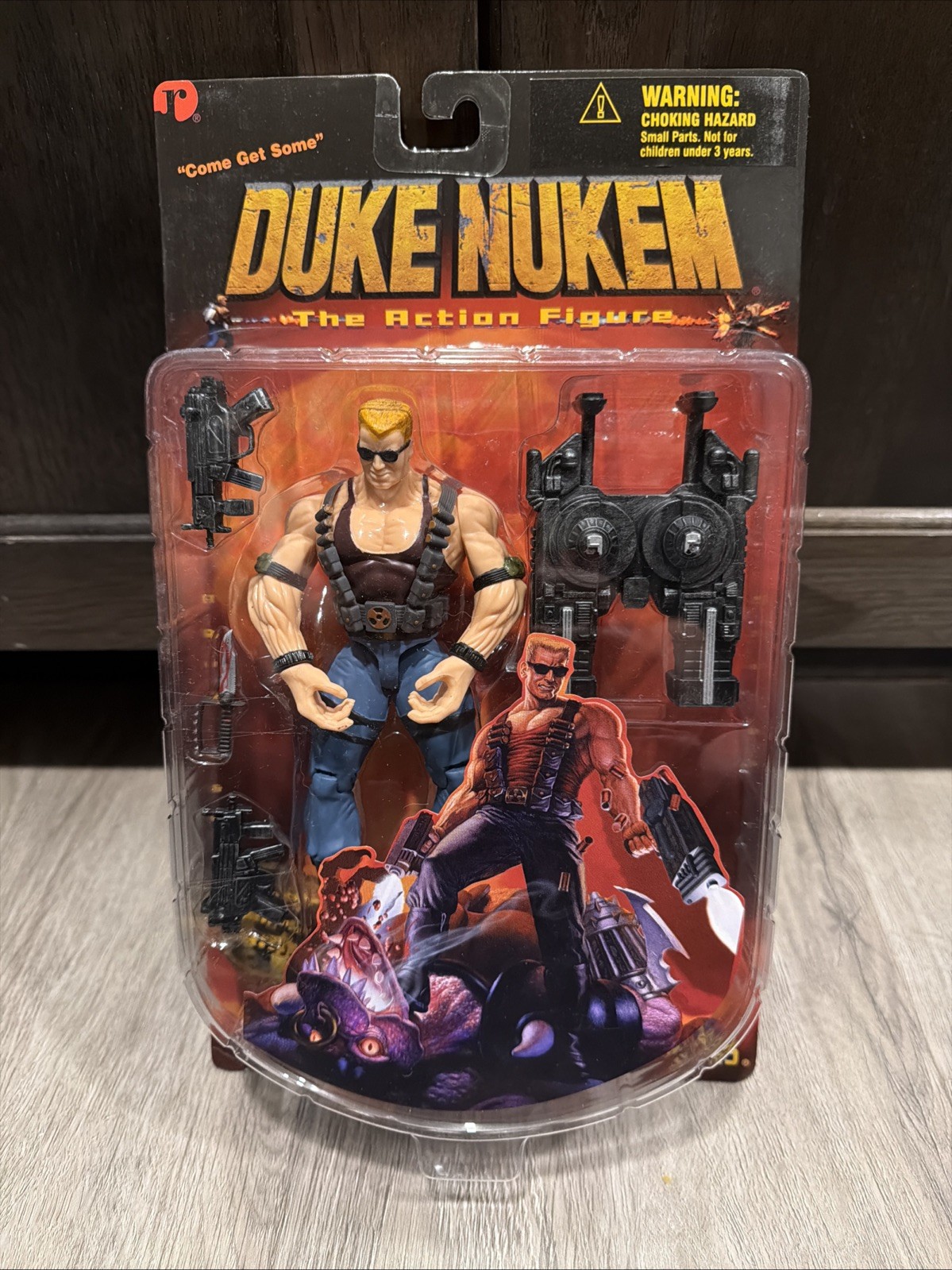 1997 Duke Nukem Action Figure Resaurus Figure 3D Realms Factory Sealed