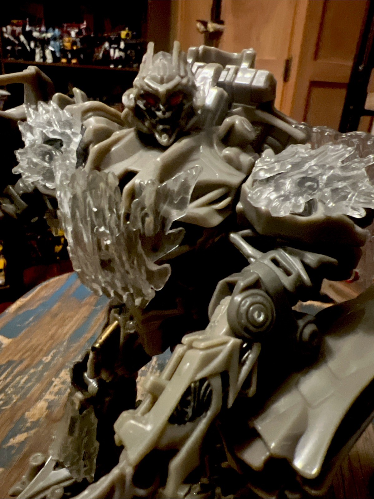 Transformers ROTF Gathering the Nemesis MEGATRON Action Figure Jet Large Voyager