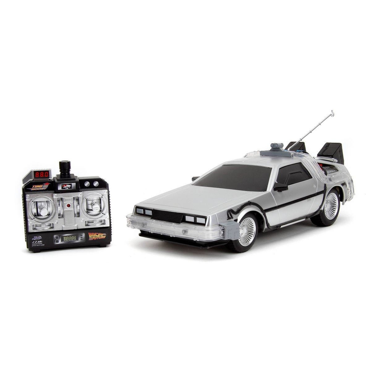 Hollywood Rides: Back to the Future DeLorean Time Machine RC (R/C) 1:16 Car ?