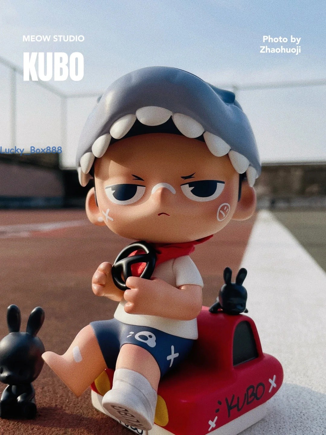 KUBO SPACE Shark Racer Limited Action Figure Toy Gift H13cm Doll Collective