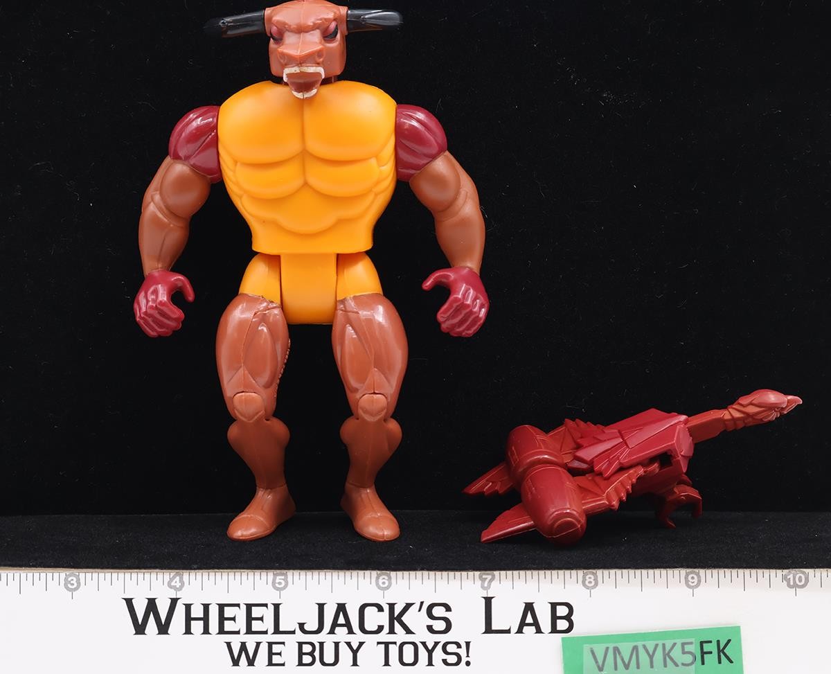 Mumbo Jumbo W/ Airshock 100% Complete Silverhawks 1986 Kenner Telepix Vintage