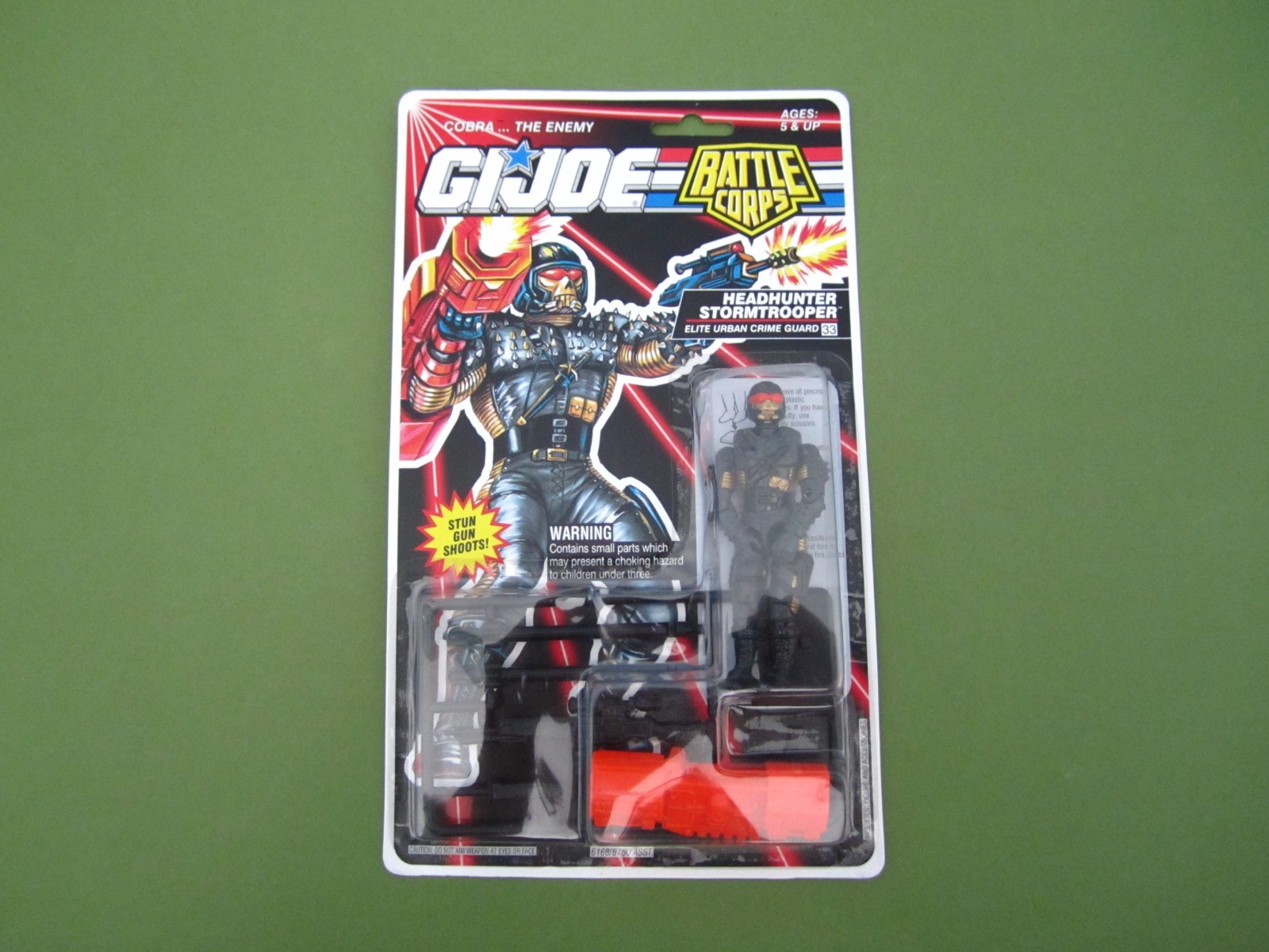 ? 1993 Vintage GI Joe Battle Corps Headhunter Stormtroopers Action Figure New