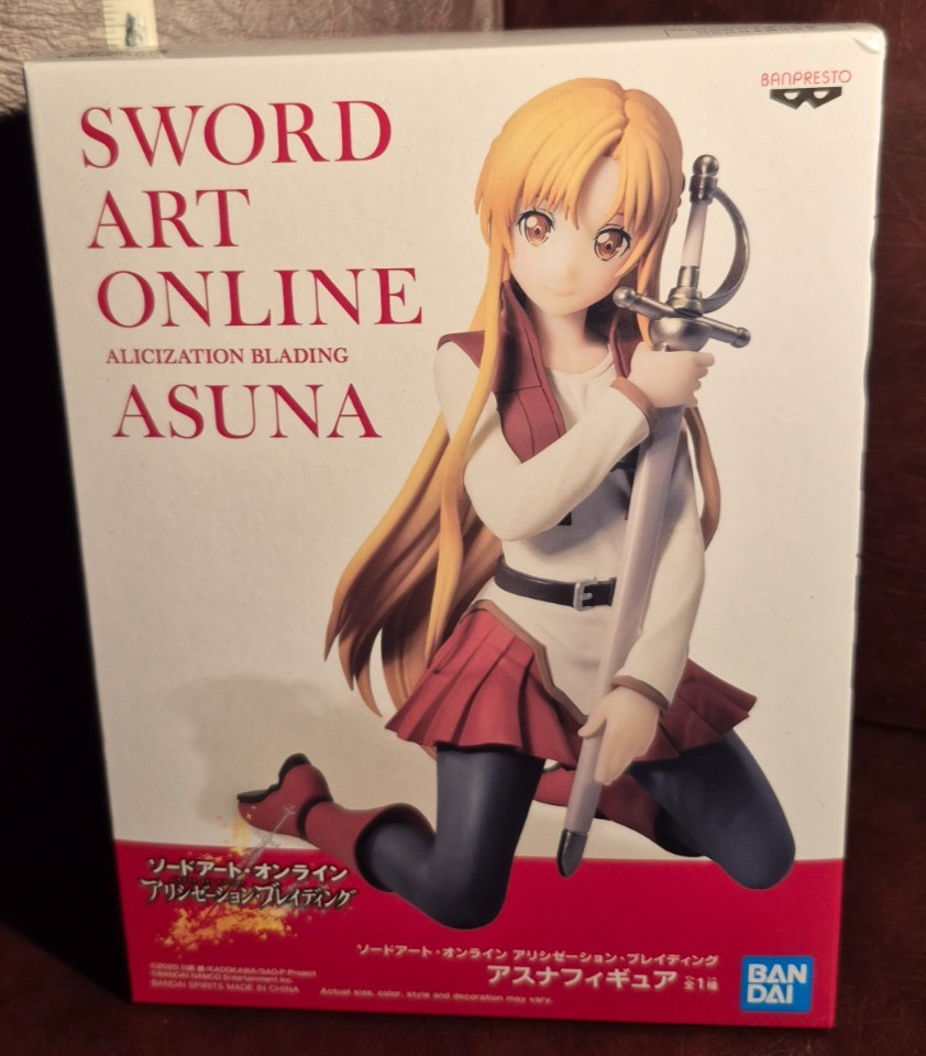 Sword Art Online – Asuna Banpresto Figure US seller new
