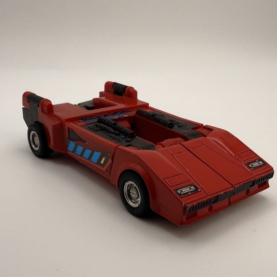 1983 Takara Diakron SK-1 Sunstreaker RED Transformer Lower Body Vehicle