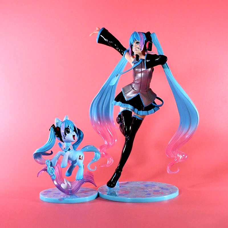 PRINCESS HATSUNE MIKU ANIME FIGURE MY LITTLE PONY 8″ COLLECTIBLE MODEL TOYS NEW