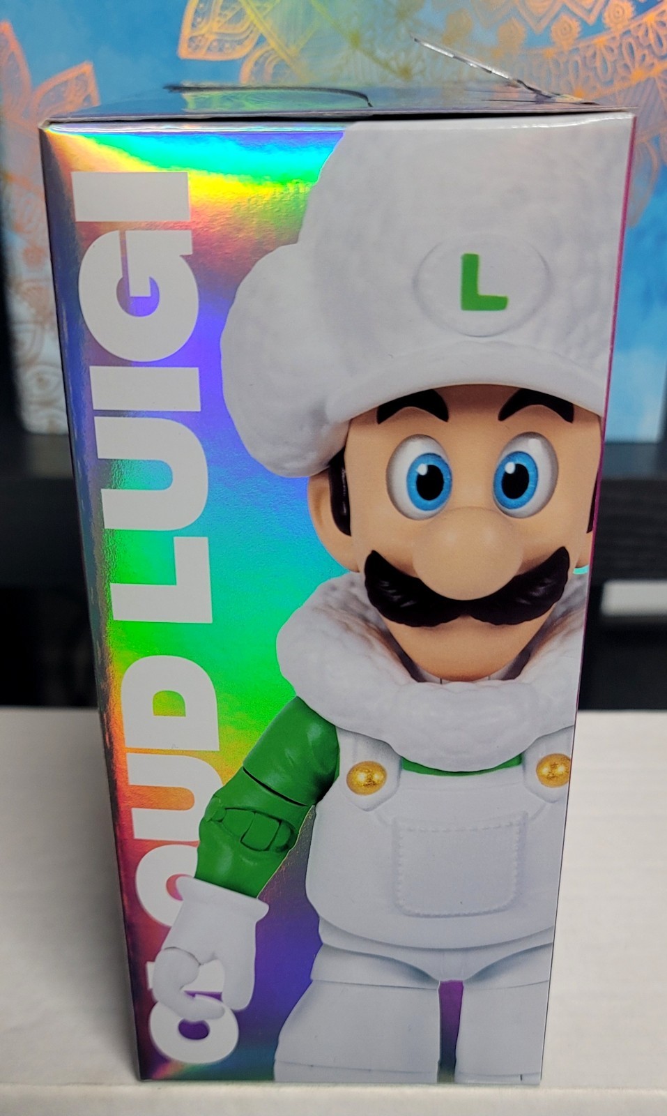 Super Mario Galaxy Movie Wave 2 CLOUD LUIGI Figure Jakks Pacific NEW