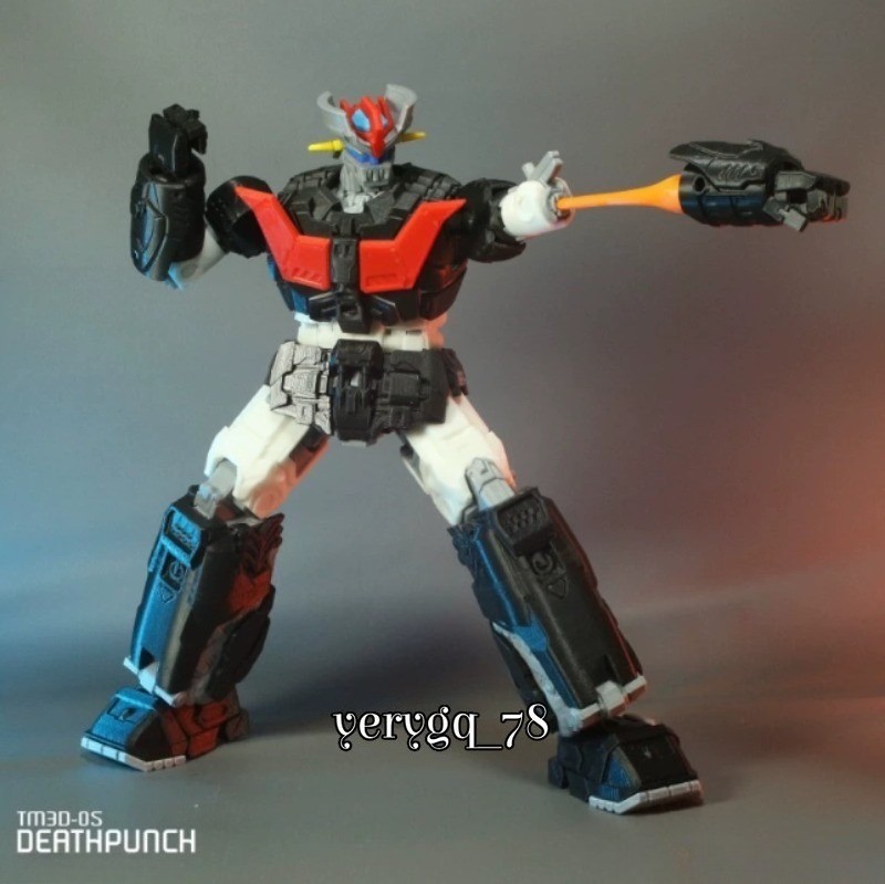 Mazinger Z Deathpunch 3D Print Model Kit 13″ Action Figure Customizable Toy Gift