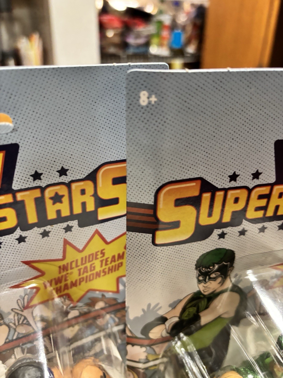 WWE Superstars Series 16 Rob Van Dam, Hurricane, Scott & Rick Steiner Bent Card