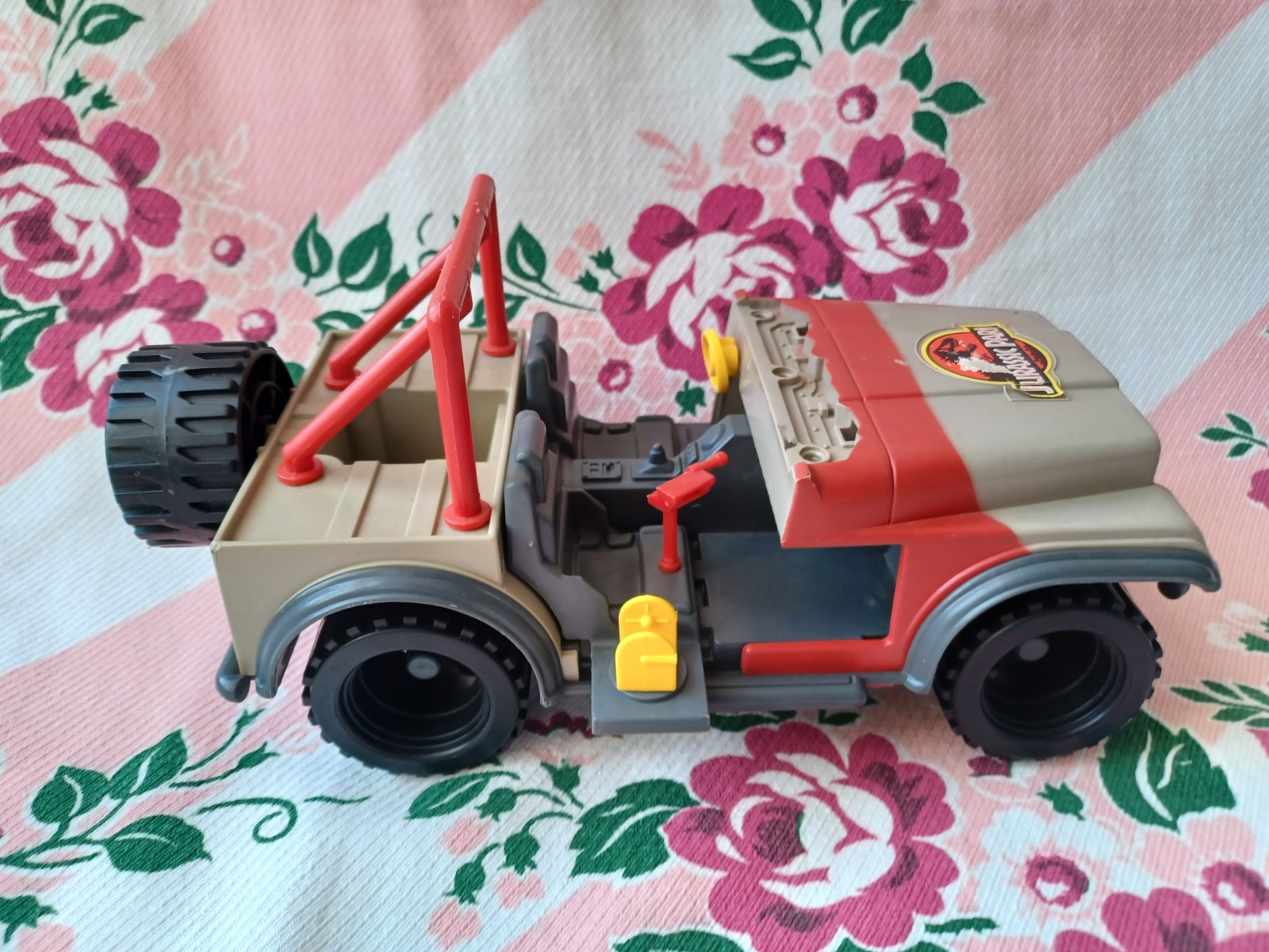 Kenner Jurassic Park Bush Devil Tracker Jeep Vehicle 1993 Not Complete