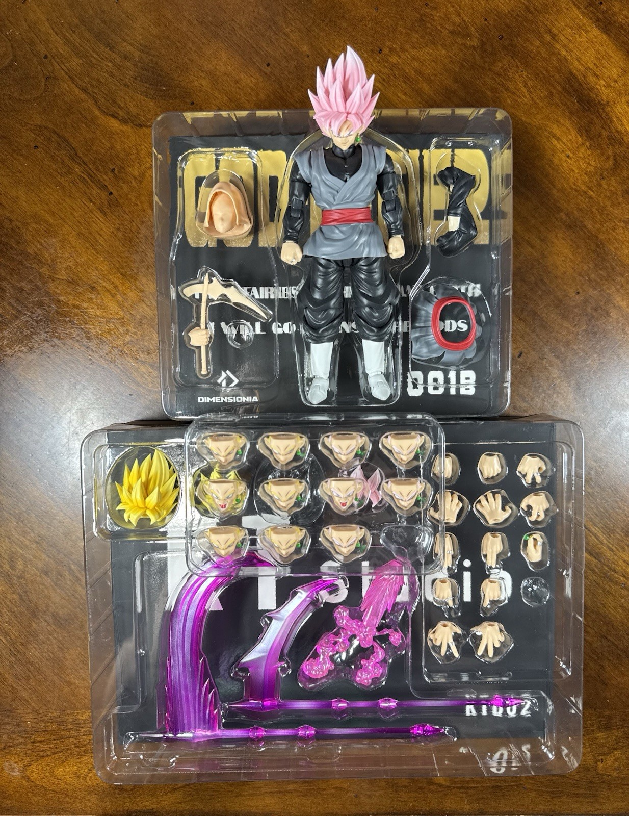 SH Figuarts Dragon Ball Super Dimensionia Goku Black Super Saiyan Rose 01B *NEW*