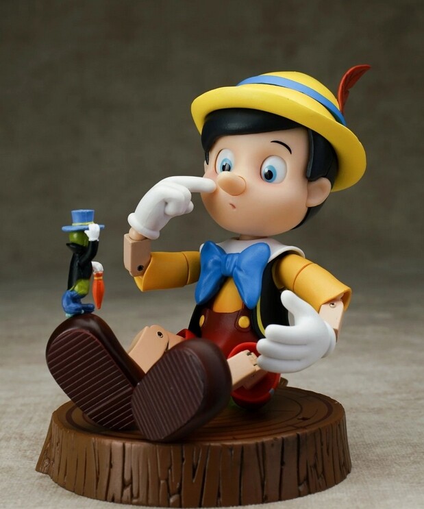 Dsm Pinocchio Cute Puppet 13cm/5.1In 1/12 Scale Action Figure Deaigner Toy Gift