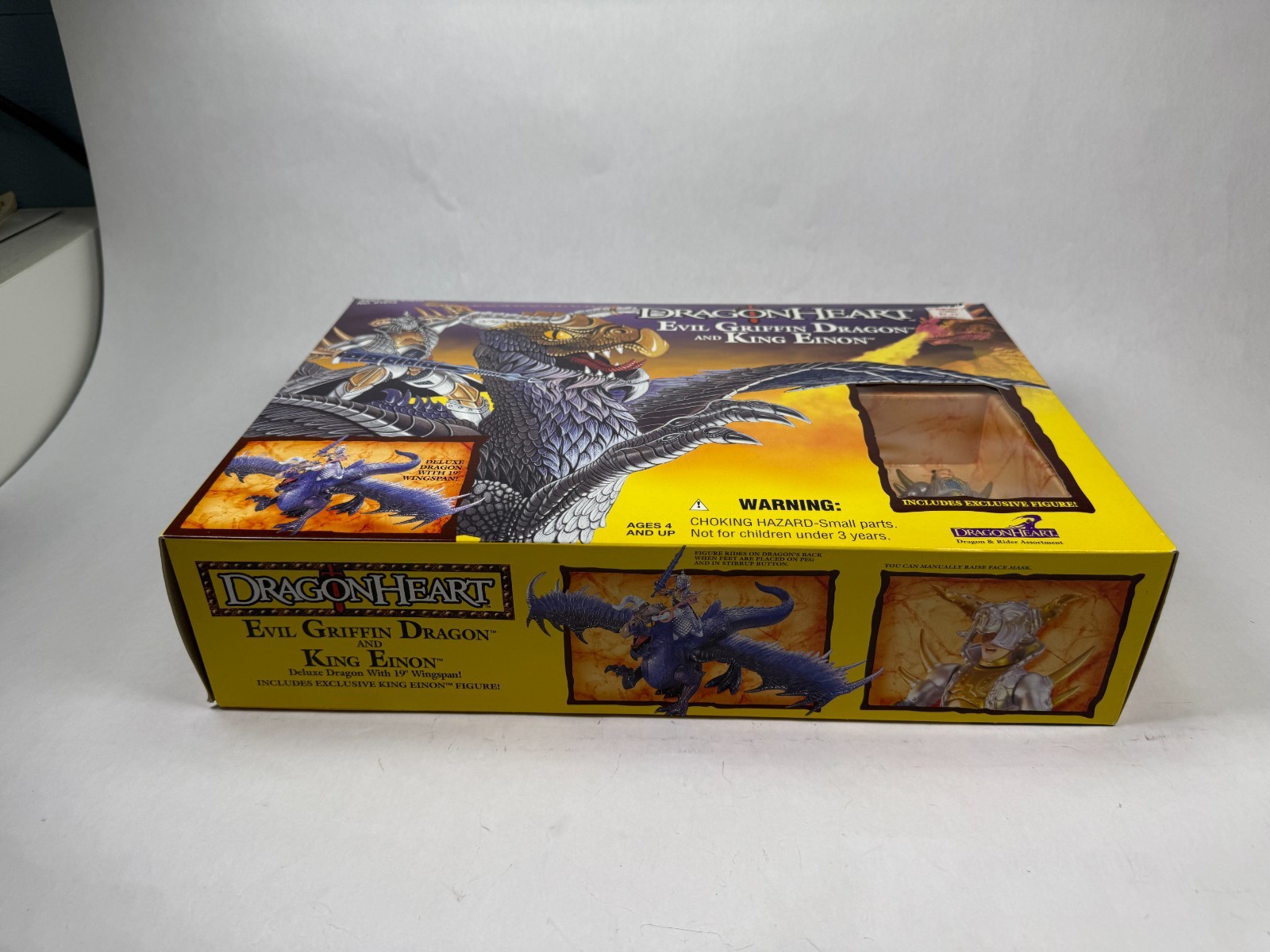 Evil Griffin Dragon & King Einon Dragonheart Figure Set New Sealed 1996 Kenner