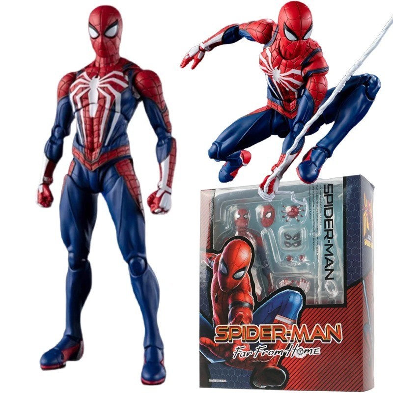 Spider-Man PS4 Game Version Action Figure Peter Parker Poseable PVC Toy Gift
