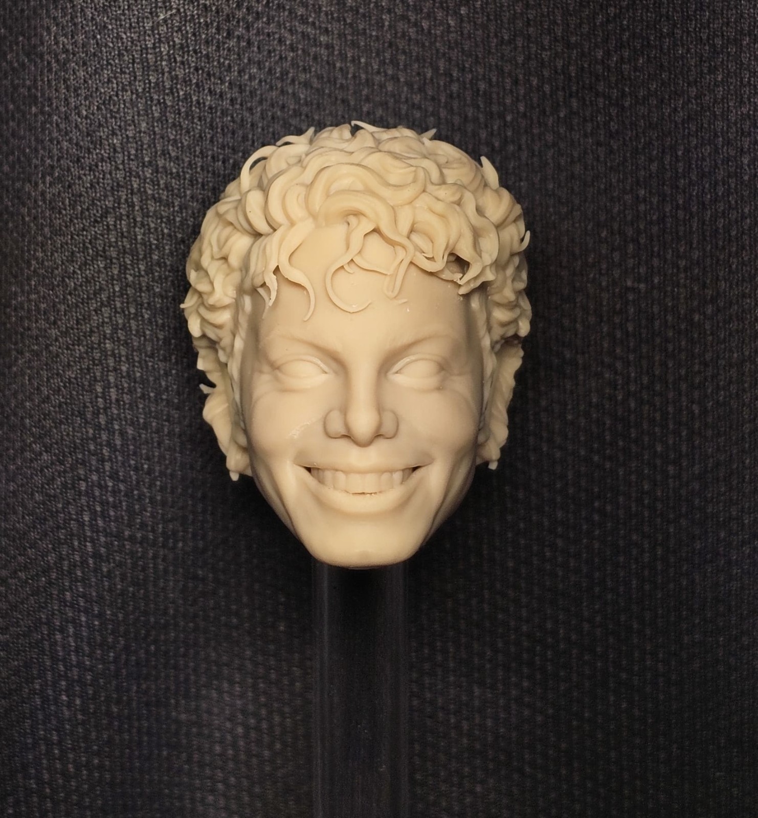 THRILLER Michael Jackson Custom Head Sculpt 1/12 1/10 1/6