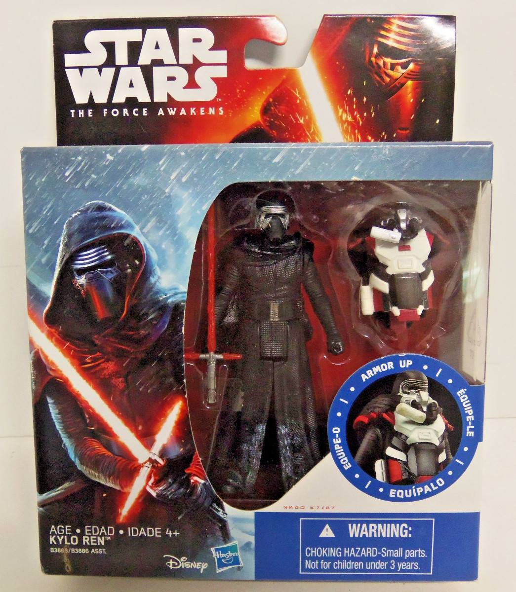 Star Wars The Force Awakens Kylo Ren Armor Up Figure SEALED NEW