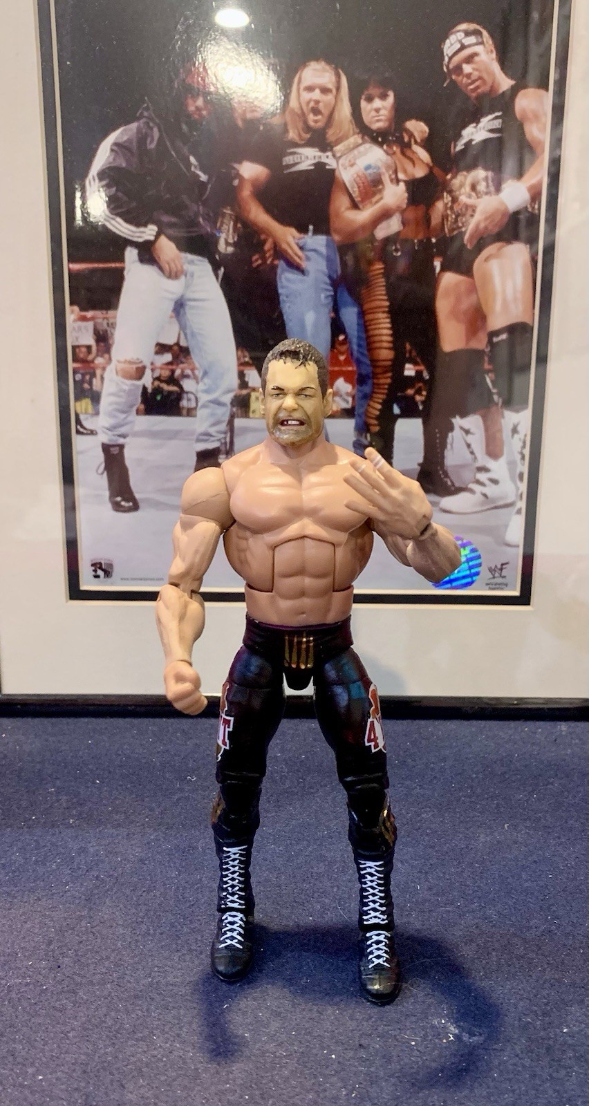 WWF WWE Mattel Elite Custom Chris Benoit Wrestling Figure