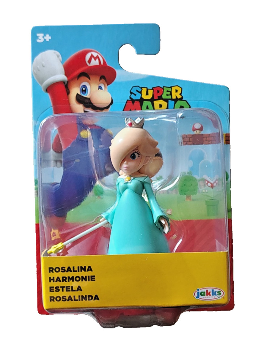 Jakks Pacific World of Nintendo Super Mario ROSALINA 2.5″ Mini Figure NEW 2026