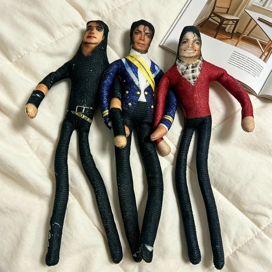 Michael Jackson Plush Doll Cosplay Stuffed Figure Collectible Room Decor Gift…