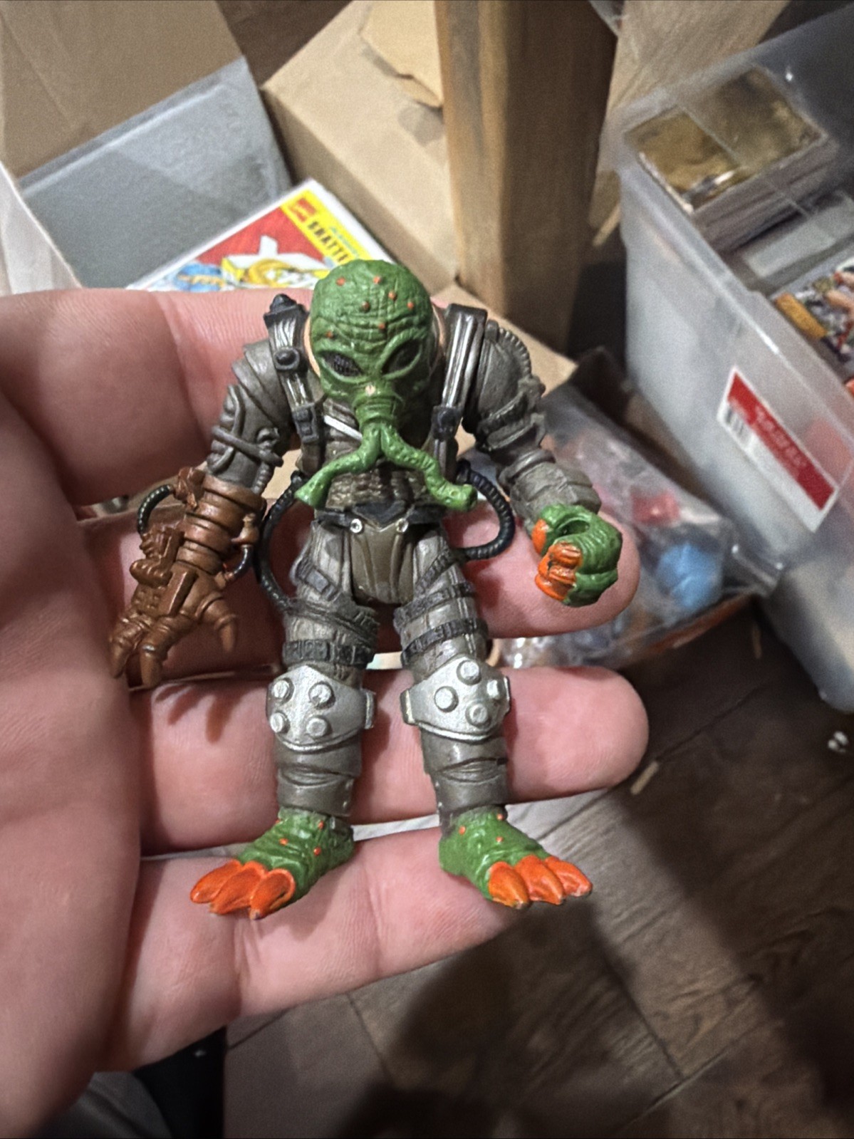 Chap Mei Space Quest Mission Squad Alien Figure Vintage 2001