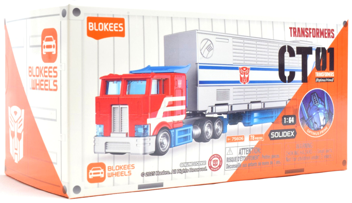 Blokees Transformers CT01 Optimus Prime Truck – Blokees Wheels 1:64 Model 75606