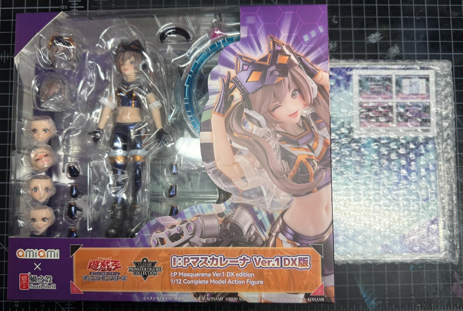 Amiami x Snail Shell Yu-Gi-Oh! I:P Masquerena Ver.1 Figure DX Edition with Bonus