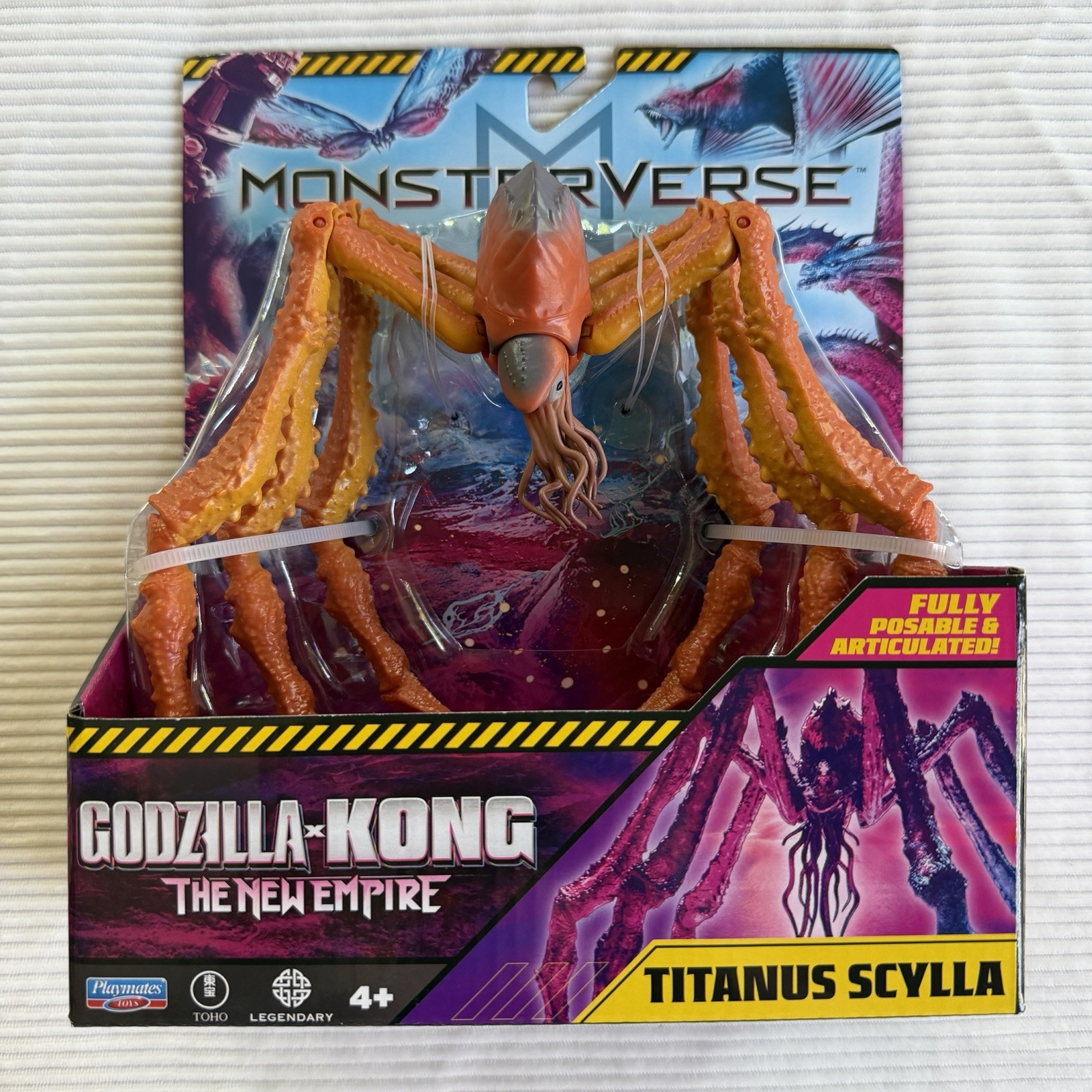 2025 MonsterVerse Godzilla x Kong The New Empire Titanus Scylla 6″ Action Figure