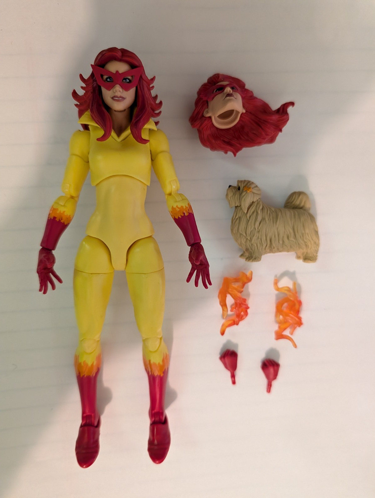 Marvel Legends FIRESTAR from Spider-Man Amazing Friends 3 pack Exclusive Hasbro