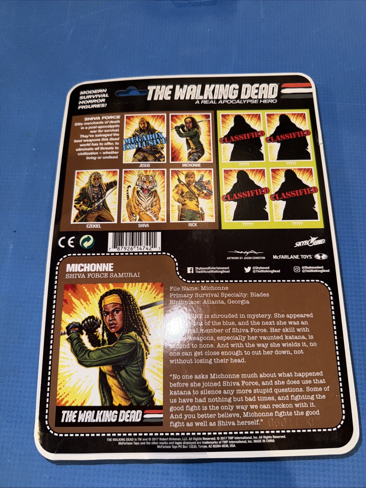 Michonne Shiva Force 2017 The Walking Dead A Real Apocalypse Hero Non Bloody