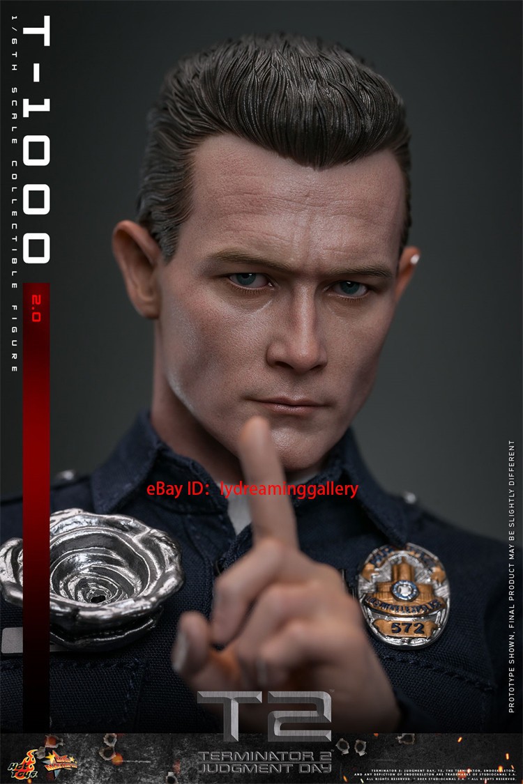 Hot Toys MMS774 Terminator 2：Judgment Day T-1000 2.0 1/6 Limited Action Figure