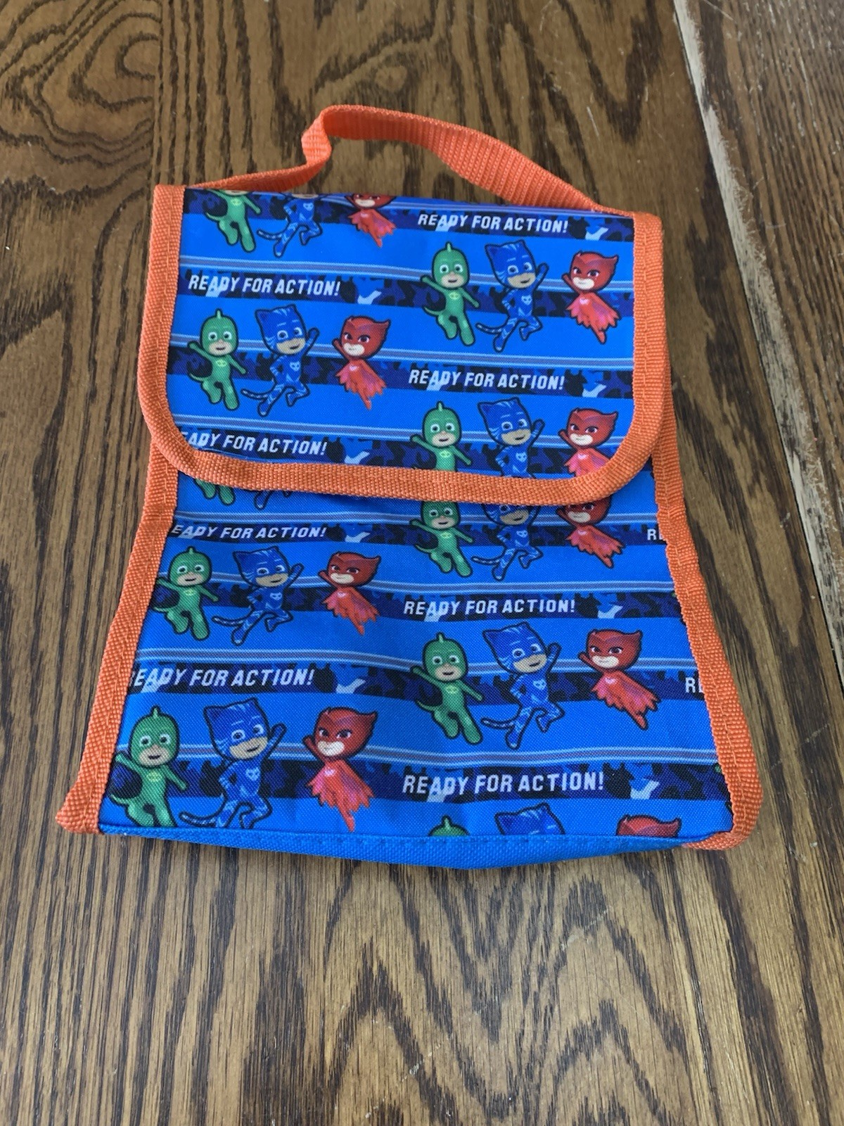 PJ Masks Lot Of (7) Figures W/ PJ Masks Lunch Bag!