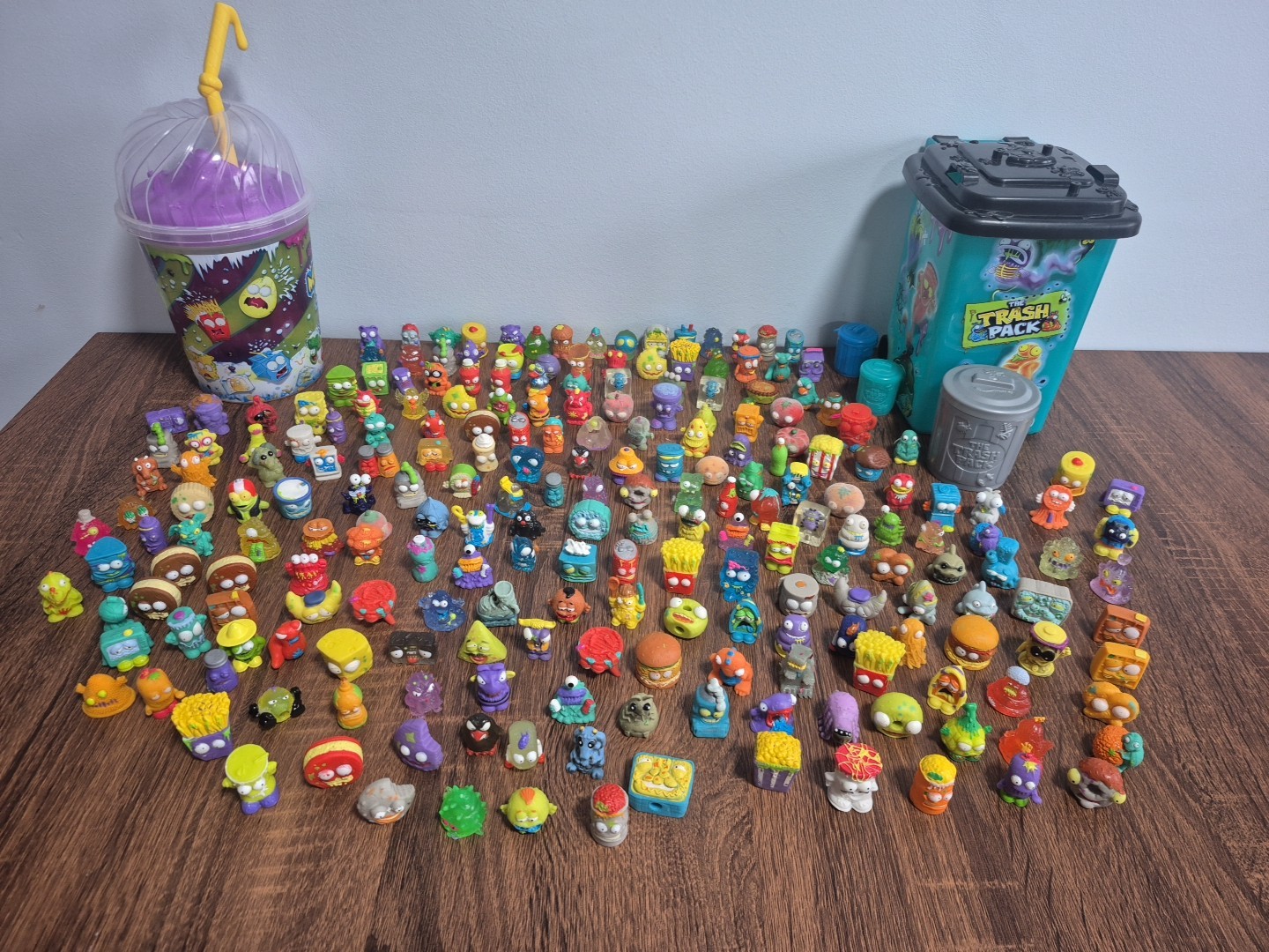 Trash Pack Grossery Gang lot 225 + Mushy Slushie + The Trash Pack Cans