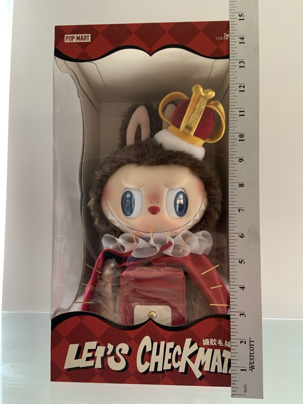POPMART King Series Vinyl Plush Doll Let’s Checkmate, Monsters