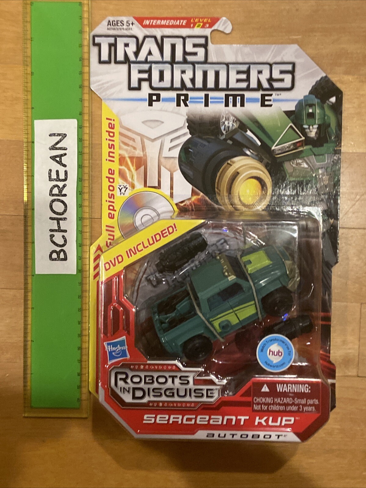 Transformers Prime Robots In Disguise Deluxe Autobot Sergeant Kup Figure New