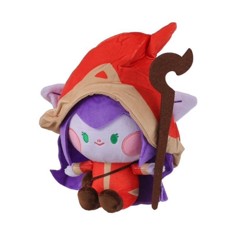 Miniso League of Legends Collaboration Sitting Pose Plush Dolls-Teemo Lulu Yuumi