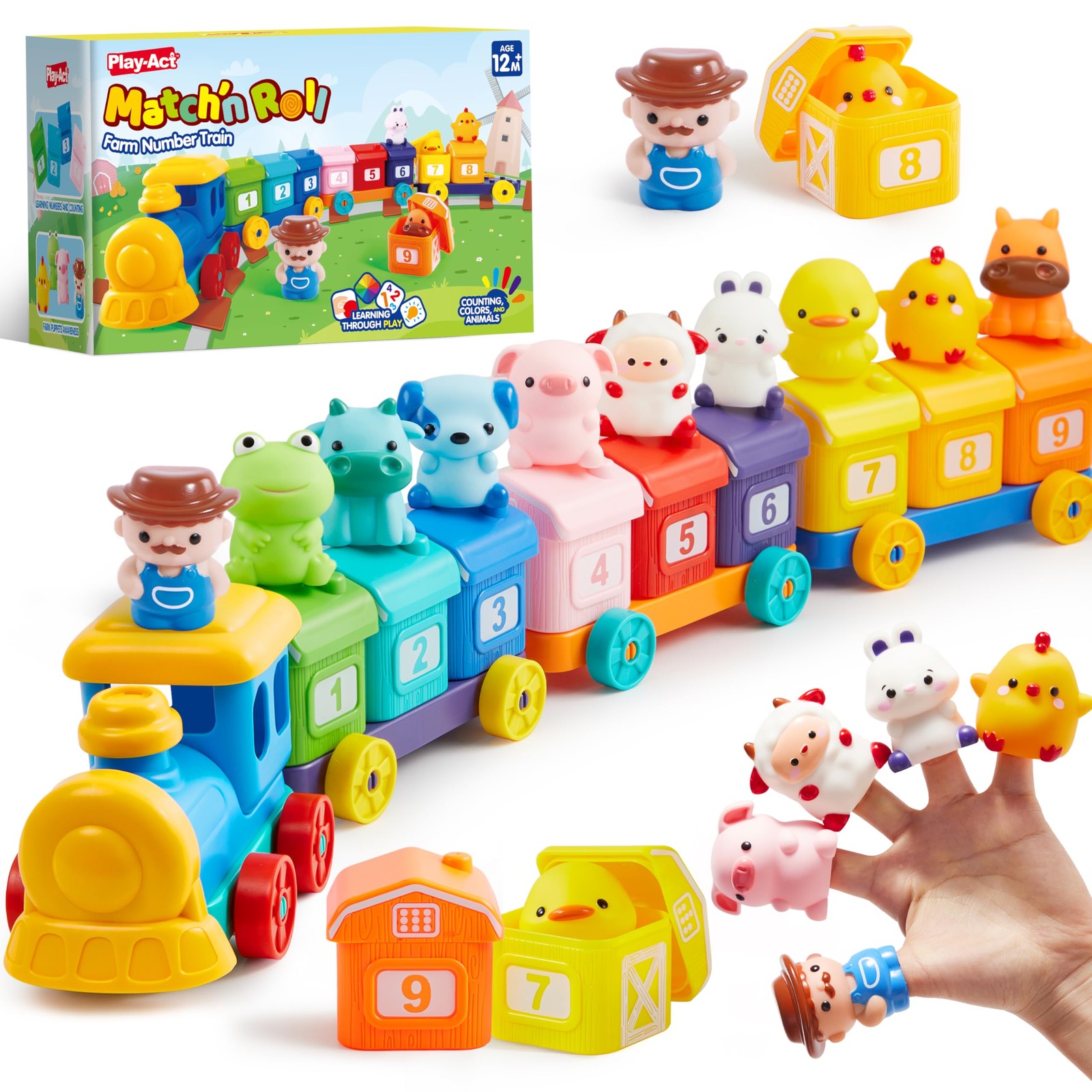 Learning for Toddlers 1 2 3 Years Old, Counting, Matching & Sorting Montessor…