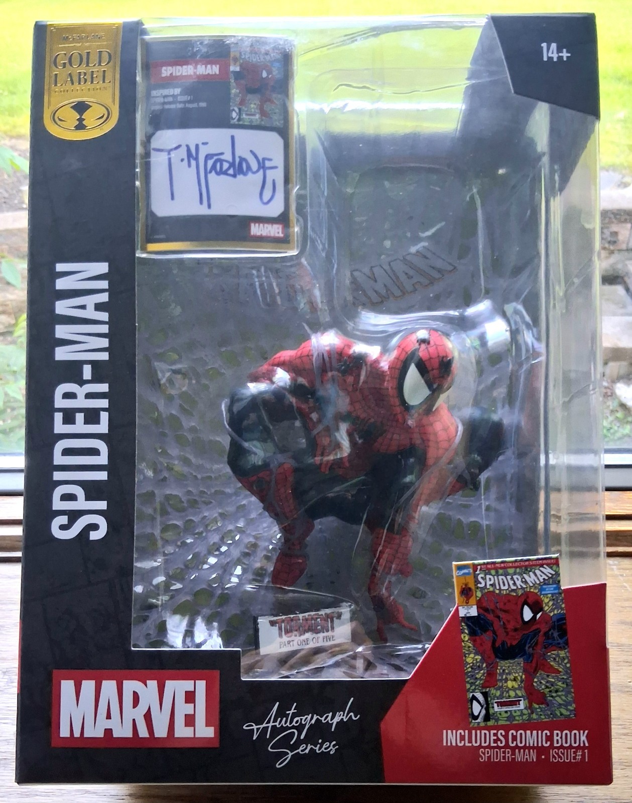 McFarlane Gold Label Spider-Man Autograph Series – Todd McFarlane Signed 🔥