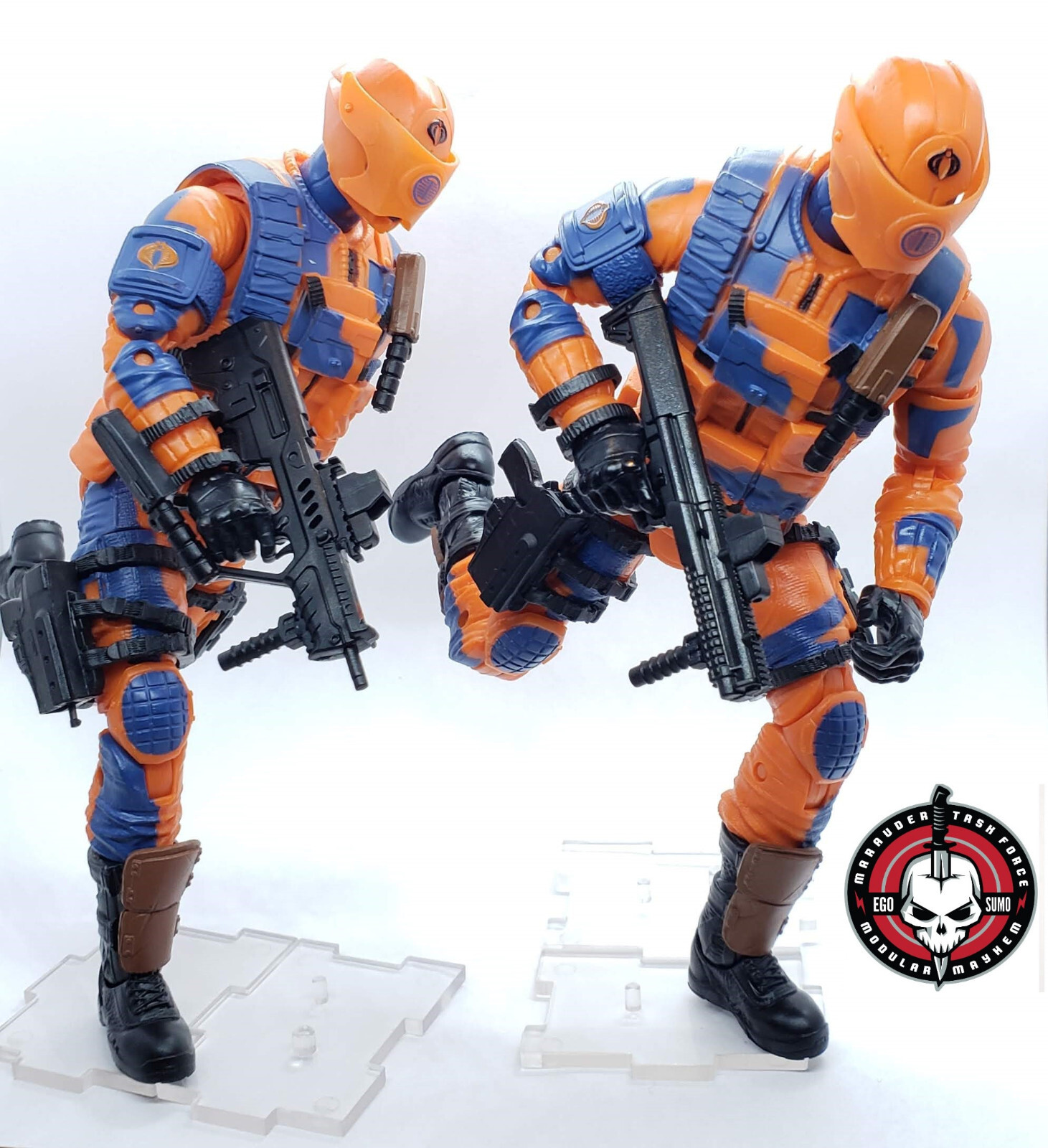 Marauder I.D.S. Display Stands-Set of 20 TWENTY for 1:12 Scale 6″ Action Figures