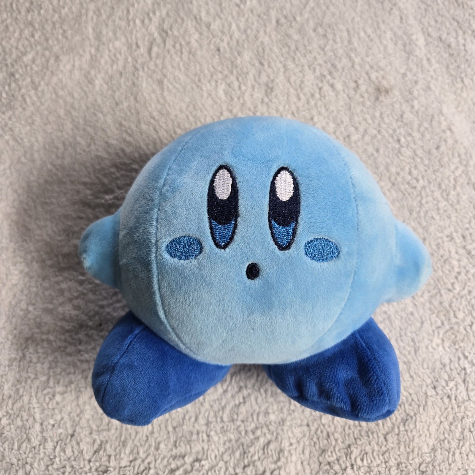 14cm Cute Multicolour Blue Kirby Plush Allstar Little Buddy Stuffed Toy Doll